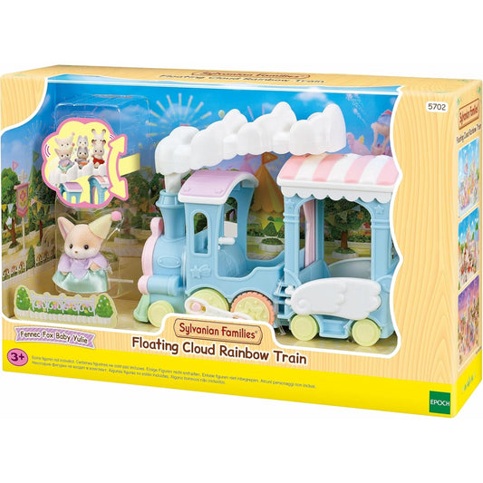 Sylvanian Families 5702 Floating Cloud Rainbow Train - Doll Playset Vehicle