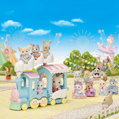 Sylvanian Families 5702 Floating Cloud Rainbow Train - Doll Playset Vehicle