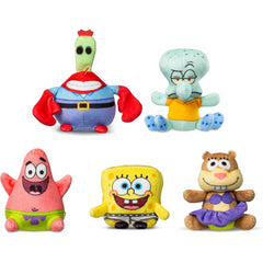 Nickelodeon Micro Teenies Spongebob Squarepants Figure 5-Pack Collectible