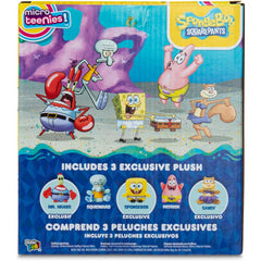 Nickelodeon Micro Teenies Spongebob Squarepants Figure 5-Pack Collectible