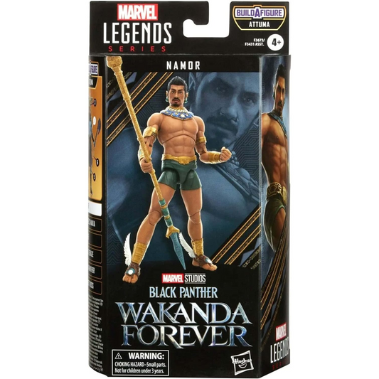 Marvel Legends Series NAMOR Figure 1 Black Panther Wakanda Forever (BUILD A FIGURE: ATTUMA-LEFT ARM)