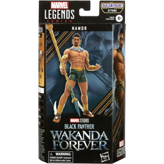 Marvel Legends Series NAMOR Figure 1 Black Panther Wakanda Forever (BUILD A FIGURE: ATTUMA-LEFT ARM)