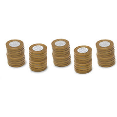 Learning Resources Pound Sterling Coins 1 Pound Learning Pack of 50 Toy