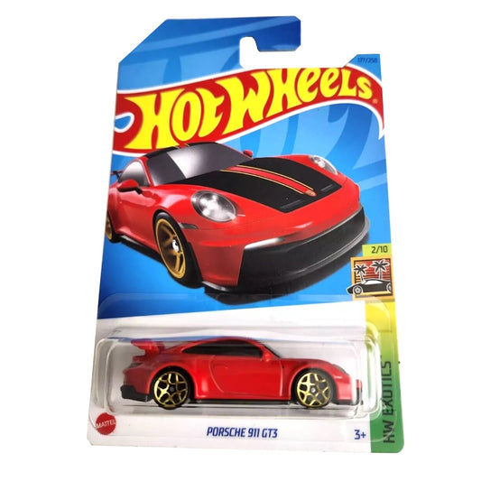 Hot Wheels Die-Cast Vehicle Red Porsche 911 GT3 Red