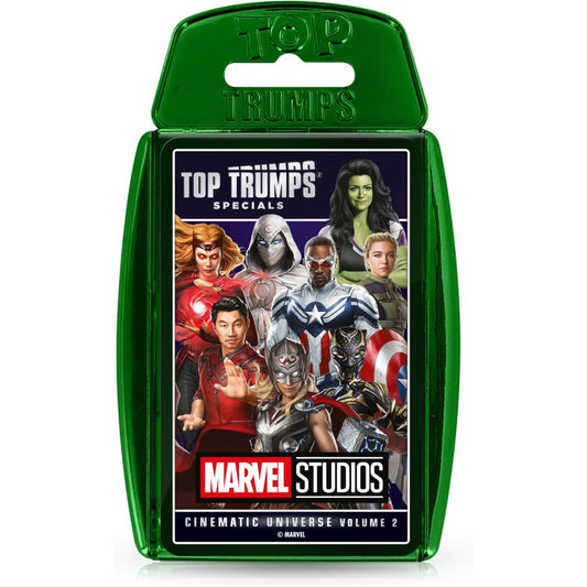 Top Trumps Cards Game - Marvel Studios Cinematic Universe Volume 2