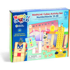 Learning Resources Numberblocks 21-30 Mathlink Set Counting Toy Set
