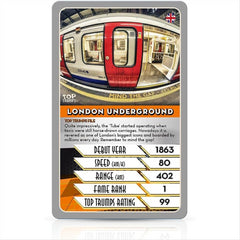Top Trumps Cards Game - Trains
