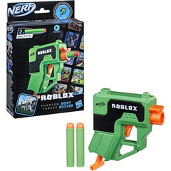 Nerf Roblox Phantom Forces Boxy Buster Dart Blaster and 2 Darts