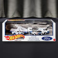 Hot Wheels Premium Ford Race Team Set