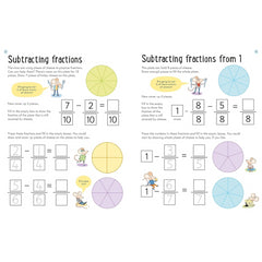 Usborne Workbooks Fractions Age 7-8 Maths Activity Book