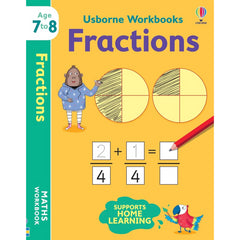 Usborne Workbooks Fractions Age 7-8 Maths Activity Book