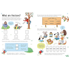 Usborne Workbooks Fractions Age 7-8 Maths Activity Book