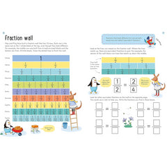 Usborne Workbooks Fractions Age 7-8 Maths Activity Book