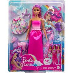 Barbie Dreamtopia Mix And Match Doll Unicorn Mermaid