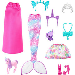 Barbie Dreamtopia Mix And Match Doll Unicorn Mermaid