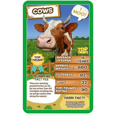 Top Trumps Cards Game - Farm Animals