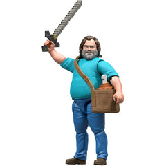 A Minecraft Movie Steve Core 4-Inch Character Action Figure