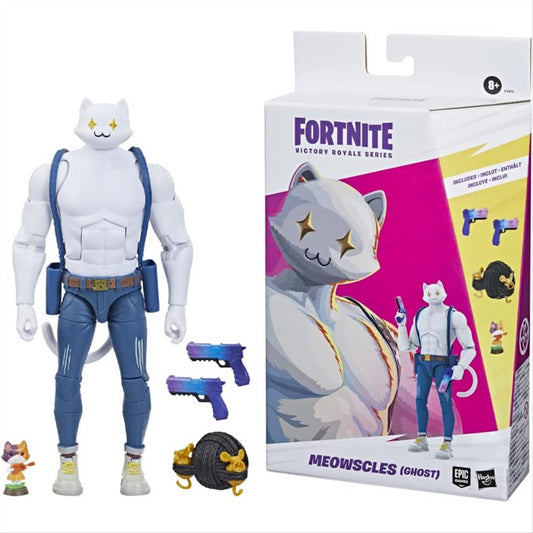 Fortnite Victory Royale Series Meowscles Ghost 6-Inch Collectible Action Figure