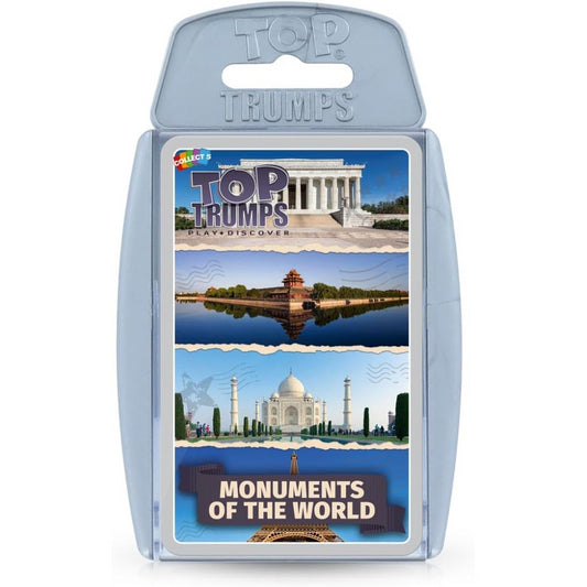 Top Trumps Cards Game - Monuments Of The World