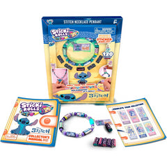 Sticki Rolls Stitch Bracelet & Necklace Set With 120 Stickers