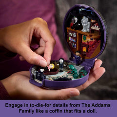 Polly Pocket Collector The Addams Family of 4 Compact Playset