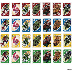 Uno Mattel Games The Amazing Spider-Man Card Game with Deck & Special Rule