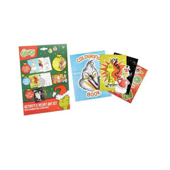 The Grinch Christmas Festive Activity & Velvet Art Set