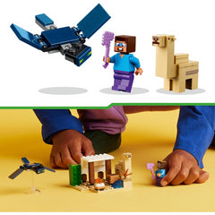 Lego Minecraft 21251 Steves Desert Expedition Toys Biome Playset