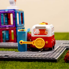 Magformers City 16 Piece Bus Track Set