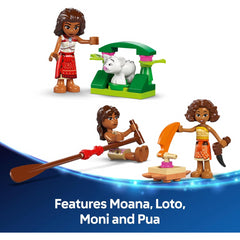 Lego Disney 43270 Moanas Adventure Canoe Building Toy