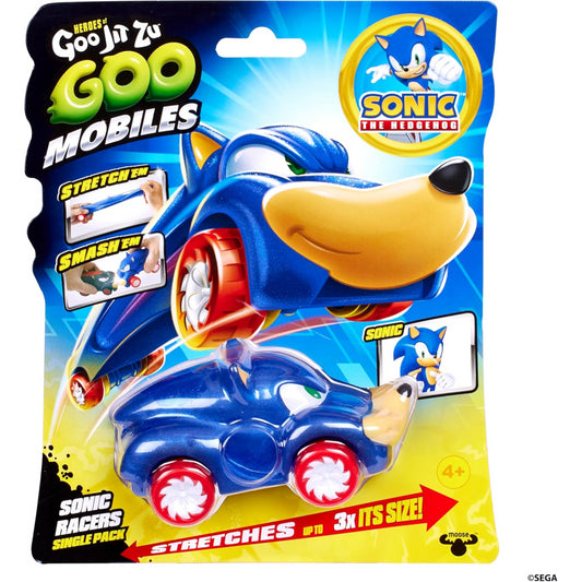 Goo Jit Zu Sonic the Hedgehog Squishy Stretch Toy - Sonic