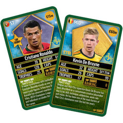 Top Trumps Cards Game - World Football Stars 2024 The Top 200 (Pack 5 Of 6)