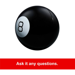Magic 8 Ball Colour Blind Accessible Toy