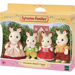 Sylvanian Families Chocolate Rabbit Family Figure Set