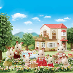 Sylvanian Families Chocolate Rabbit Family Figure Set