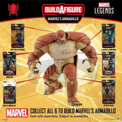 Marvel Legends Series SHRIEK Figure 6 Spider-Man No Way Home (BUILD A FIGURE: MARVEL'S ARMADILLO-TORSO)