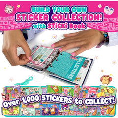 Sticki Rolls Sticki Book Sticker Fun Pack With 120 Stickers