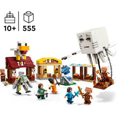 Lego Minecraft 21273 Ghast Balloon Village Attack Building Toy