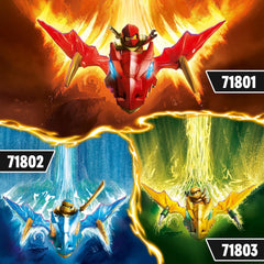 Lego Ninjago 71802 Nyas Rising Dragon Strike Toy Figure Building Playset