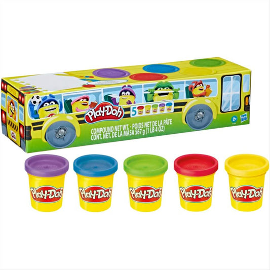 Play-Doh Back To School 5 Pack Modeling Clay Set