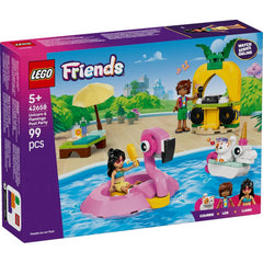 Lego Friends 42658 Unicorn & Flamingo Pool Party Playset