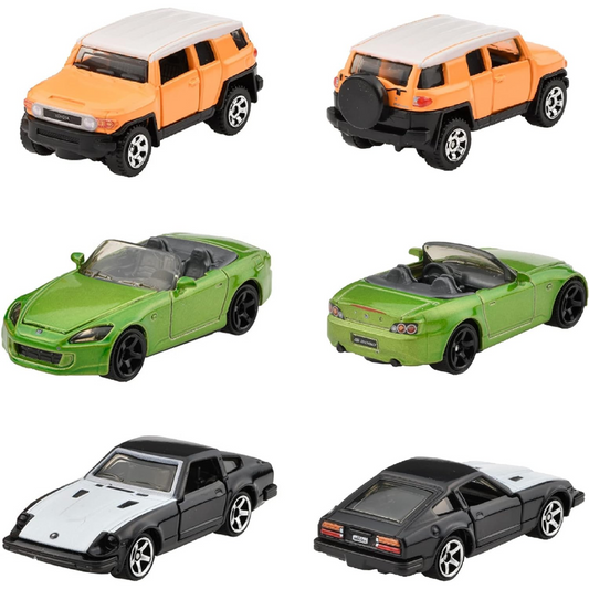 Matchbox Set of 6 Cars 70 Years Japan Series Diecast Vehicles