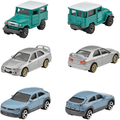 Matchbox Set of 6 Cars 70 Years Japan Series Diecast Vehicles