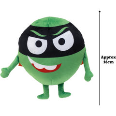 Cbeebies Supertato Evil Pea 16cm Soft Toy Kids Plush Figure Gift