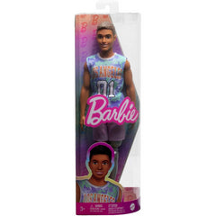 Barbie Fashionistas Doll #212 Ken with Prosthetic Leg Los Angeles Jersey