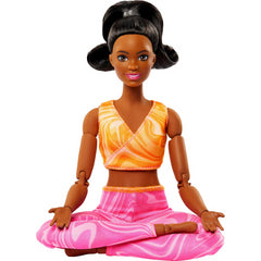 Barbie Made To Move Fashion Doll Brunette with Removable Sports Top and Trousers