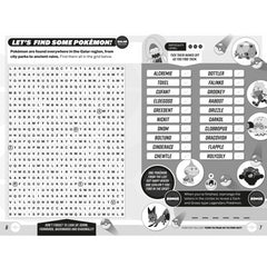 Pokemon Word Games Activities and Puzzles Book