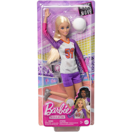 Barbie made to Move Volleyball Player