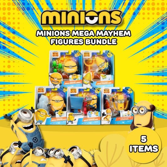 Minions Mega Mayhem Figures Bundle