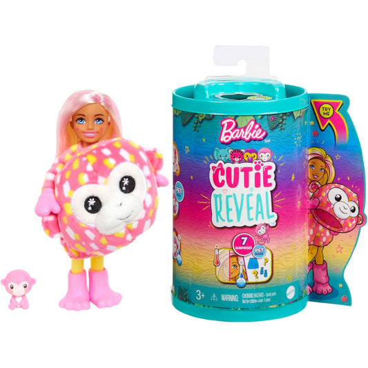 Barbie Cutie Reveal Monkey Plush